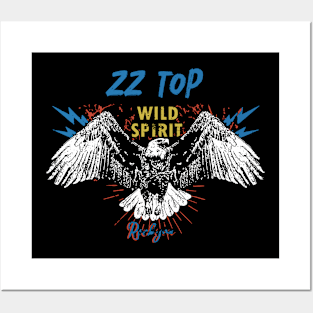 zz top wild spirit Posters and Art